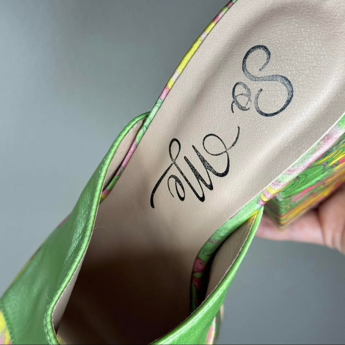 groovy green heels
