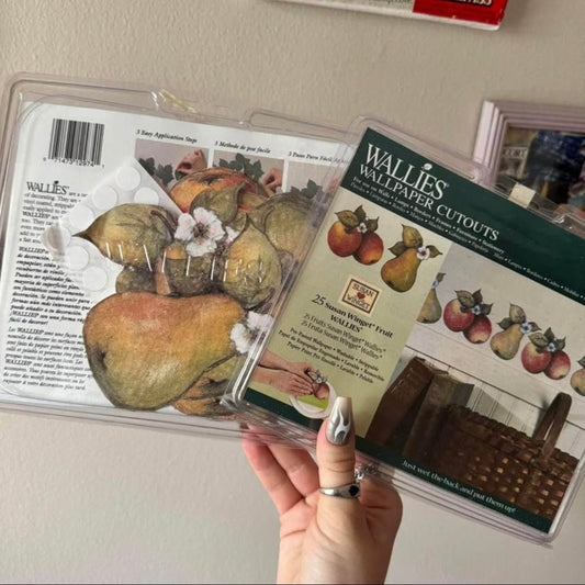 70s/80s fruit wall covering