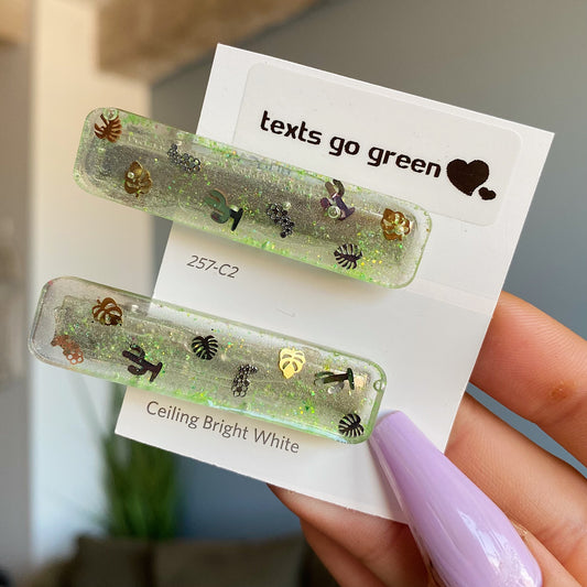 texts go green